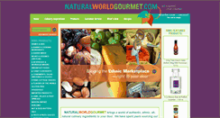 Desktop Screenshot of naturalworldgourmet.com